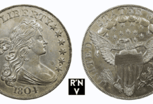 the 1804 Draped Bust Dollar