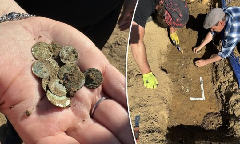 Walker stumbles upon a rare treasure buried in the Middle Ages in a discovery that only occurs once every ten years