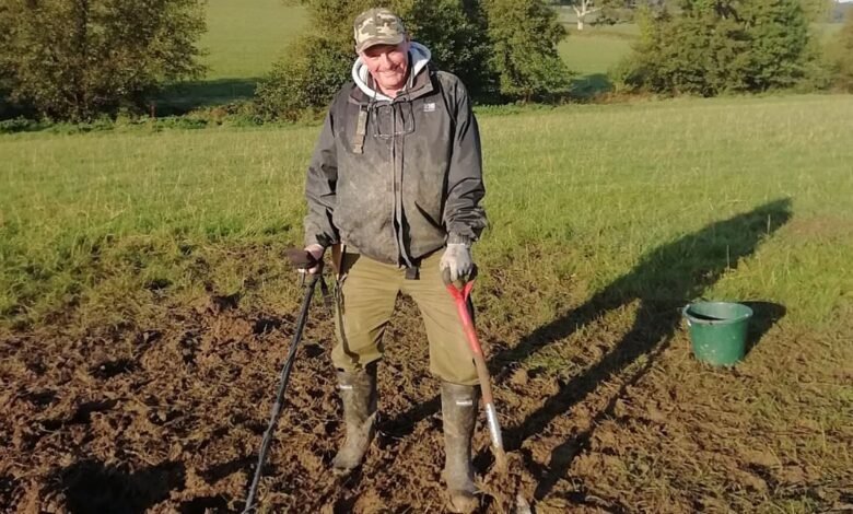 Lucky treasure hunter wins metal detector in raffle